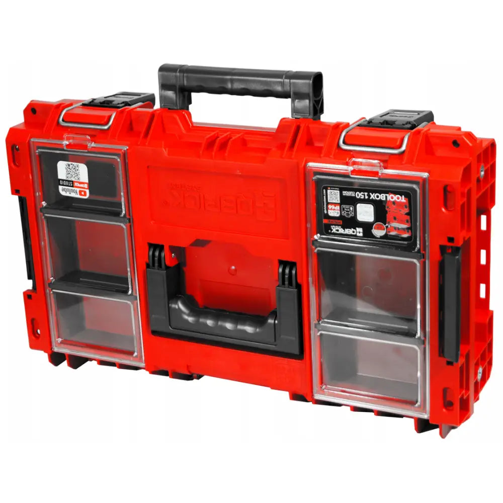 Qbrick System Prime Sett 2 Red Ultra Verktøykasse-sett