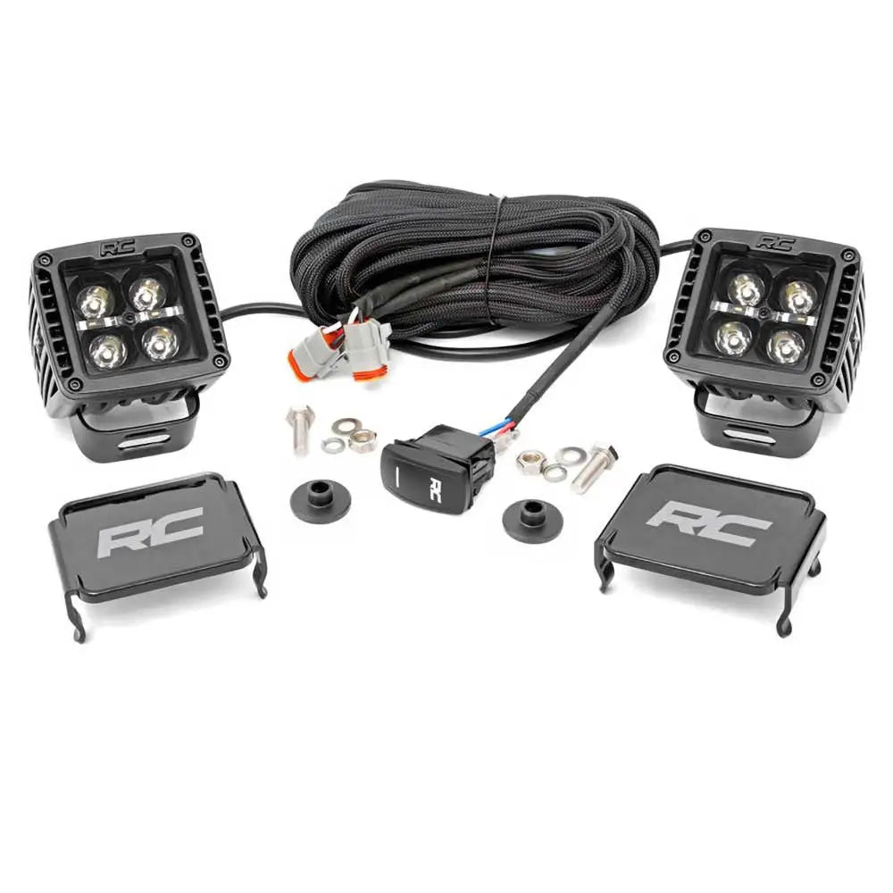 Rå Country Black Series Led Frontlykter - Ford New Bronco 2 d 21-