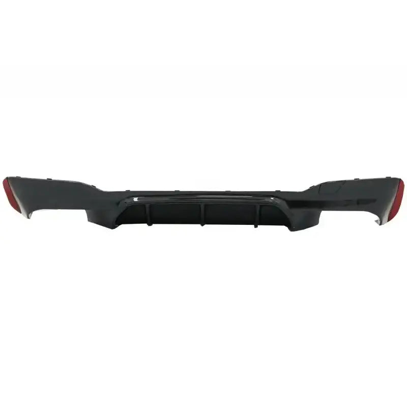 Rear Bumper Diffuser With Carbon Twin Exhaust Muffler Tips 6.8cm/2.67inch Suitable for Bmw 5 Series G30 G31 2017-up M5