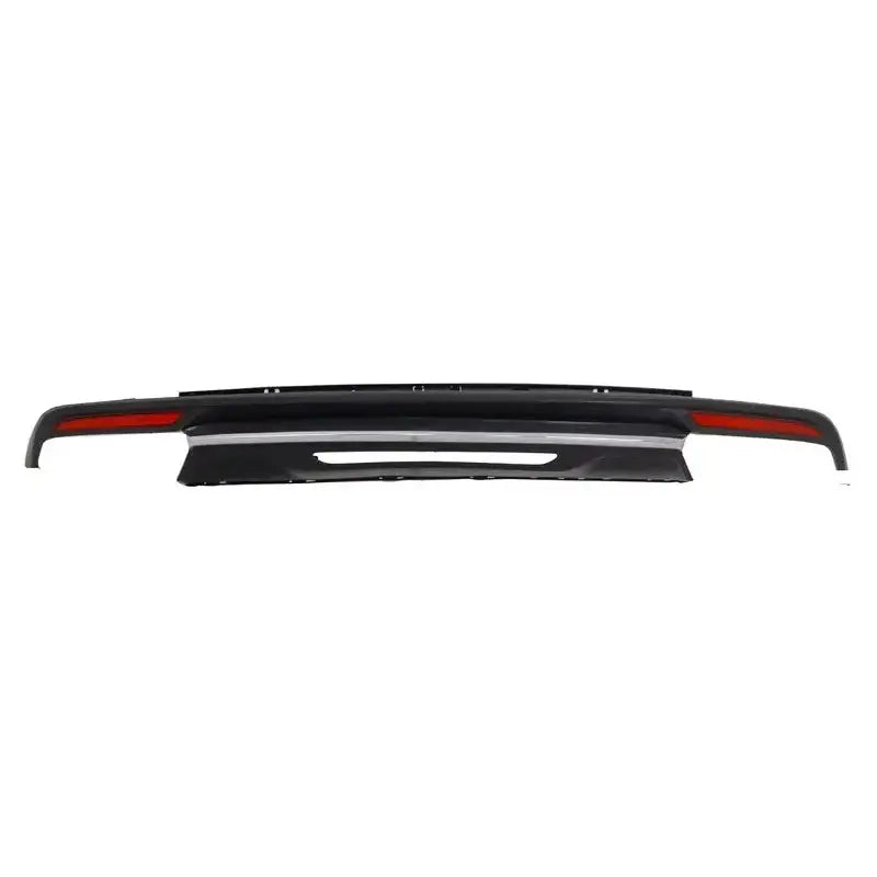 Rear Diffuser Black Exhaust Muffler Tips Suitable for Mercedes S-class W222 (2013-06.2017) Only Bumper Sport Paket