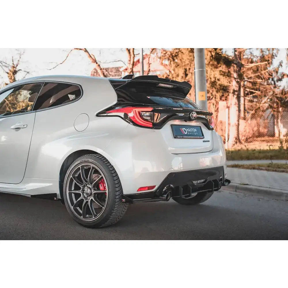 Rear Side Splitters Racing Durability + Flaps Toyota Gr Yaris Mk4