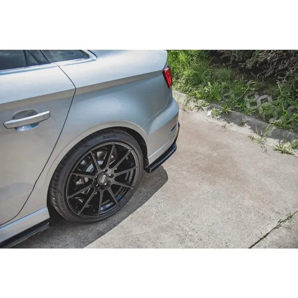 Rear Side Splitters V.2 Audi S3 Sedan 8v Facelift