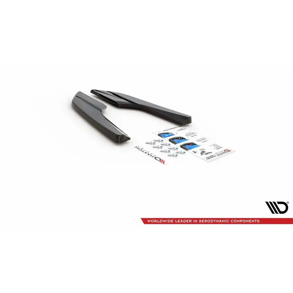Rear Side Splitters V.2 Audi S3 Sedan 8v Facelift