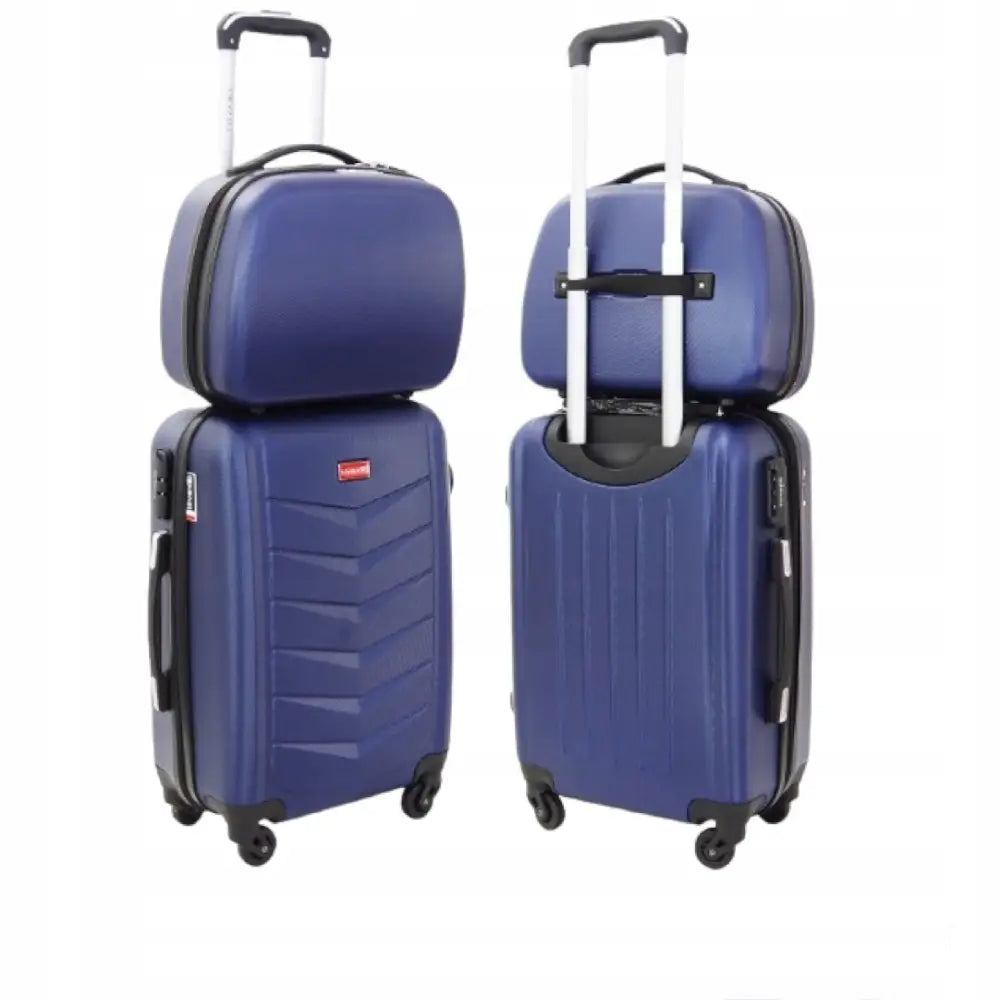 Reisesett med Trillekoffert 35l + Toalettmappe