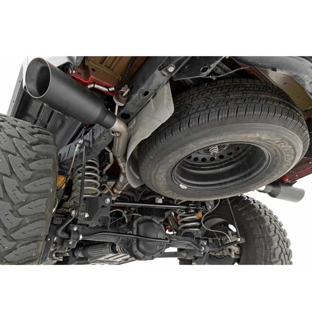 Rough Country Dobbel Lyddemper Cat Back - Jeep Gladiator Jt 20-