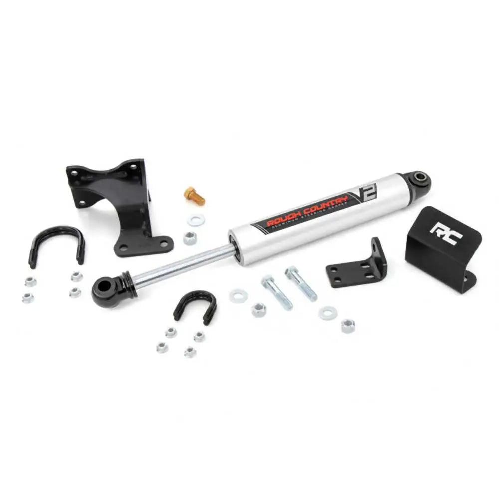 Rough Country V2 Styrestabilisator 2-8’’ Løft - Jeep Wrangler Jk 2 d 07-18