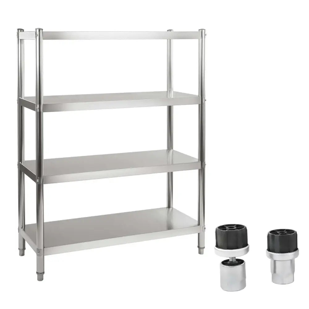 Rustfri Gastronomisk Hylle 120x48,5x155cm