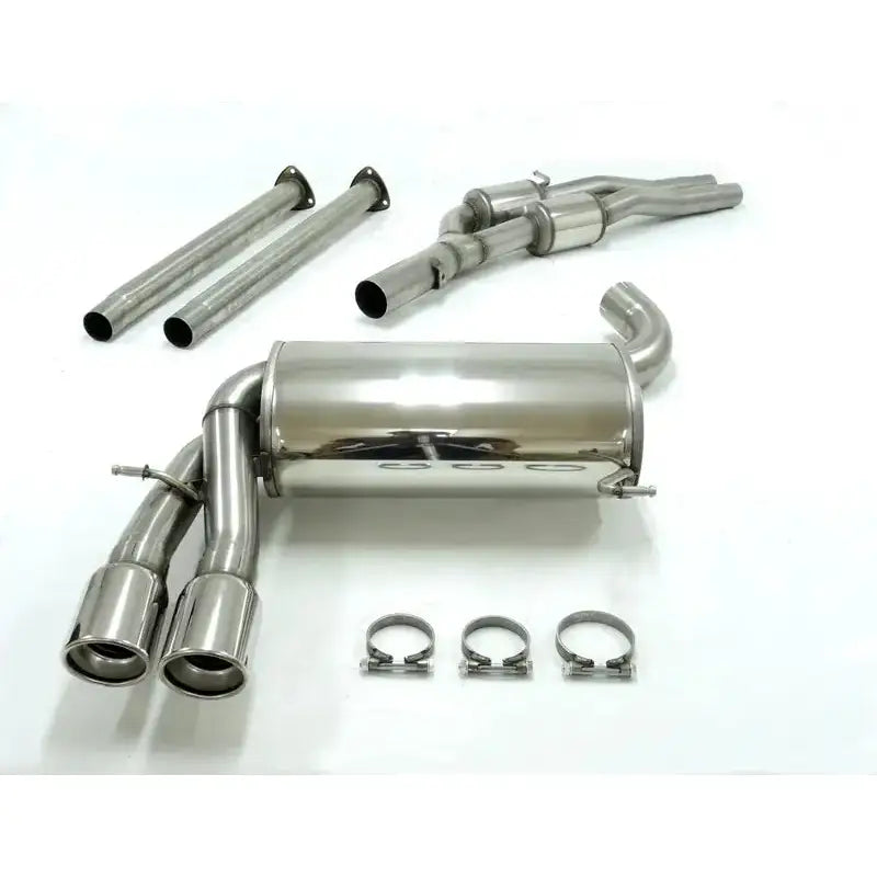 Rustfritt Stål Catback 2x80mm Ta Technix Audi A3 (8p) 04-12