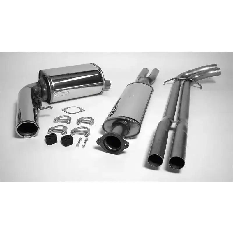 Rustfritt Stål Catback Ta Technix Volvo S60 00-09 2.4 + 2.5t Awd