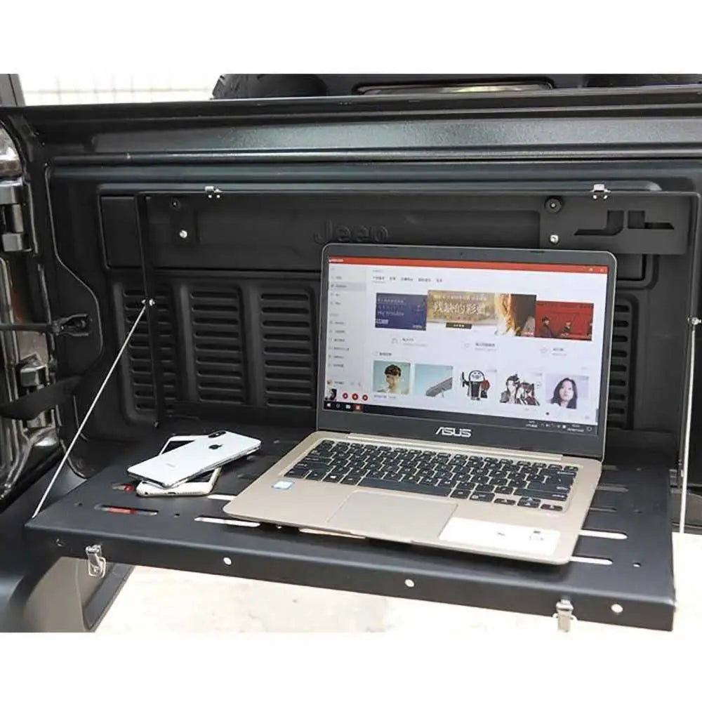 Sammenleggbar Bagasjebord Festet til Jeep Wrangler Jl 2 d 18-