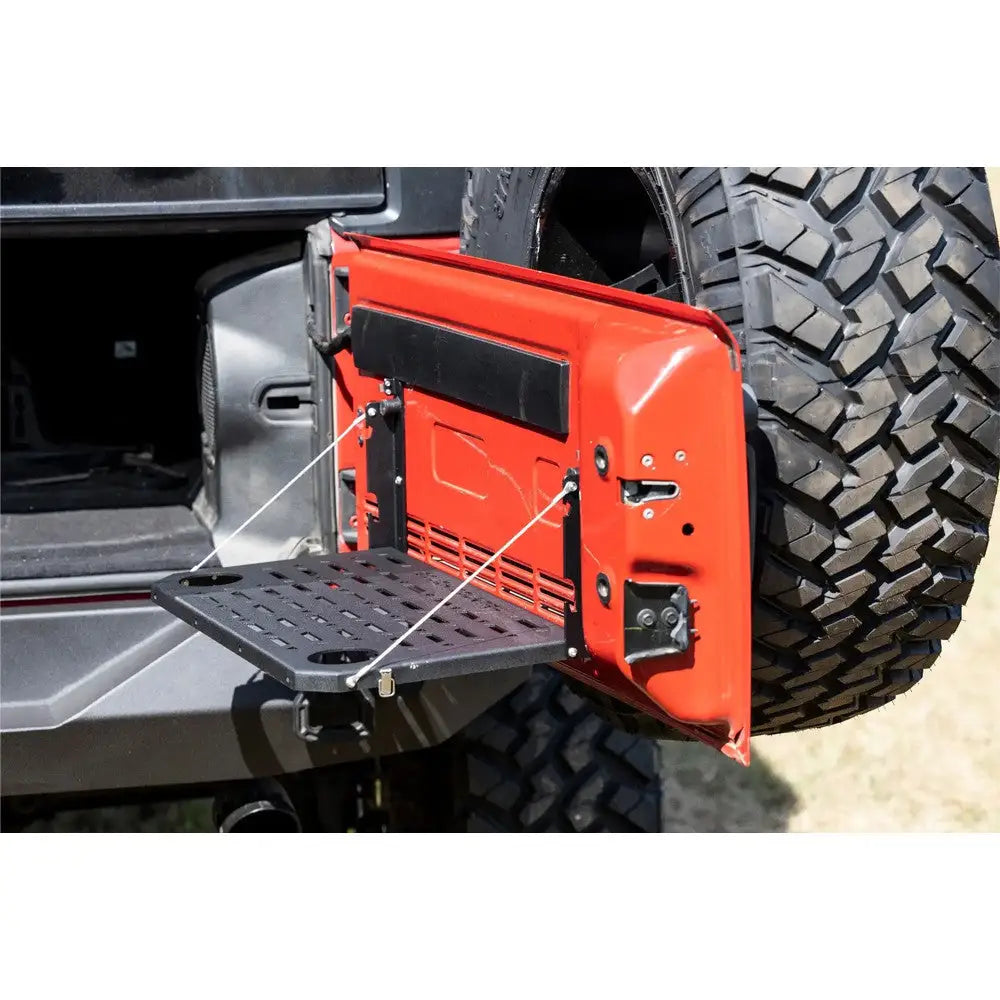 Sammenleggbar Bagasjebord Montert på Bakluken Rough Country - Ford New Bronco 2 d 21-