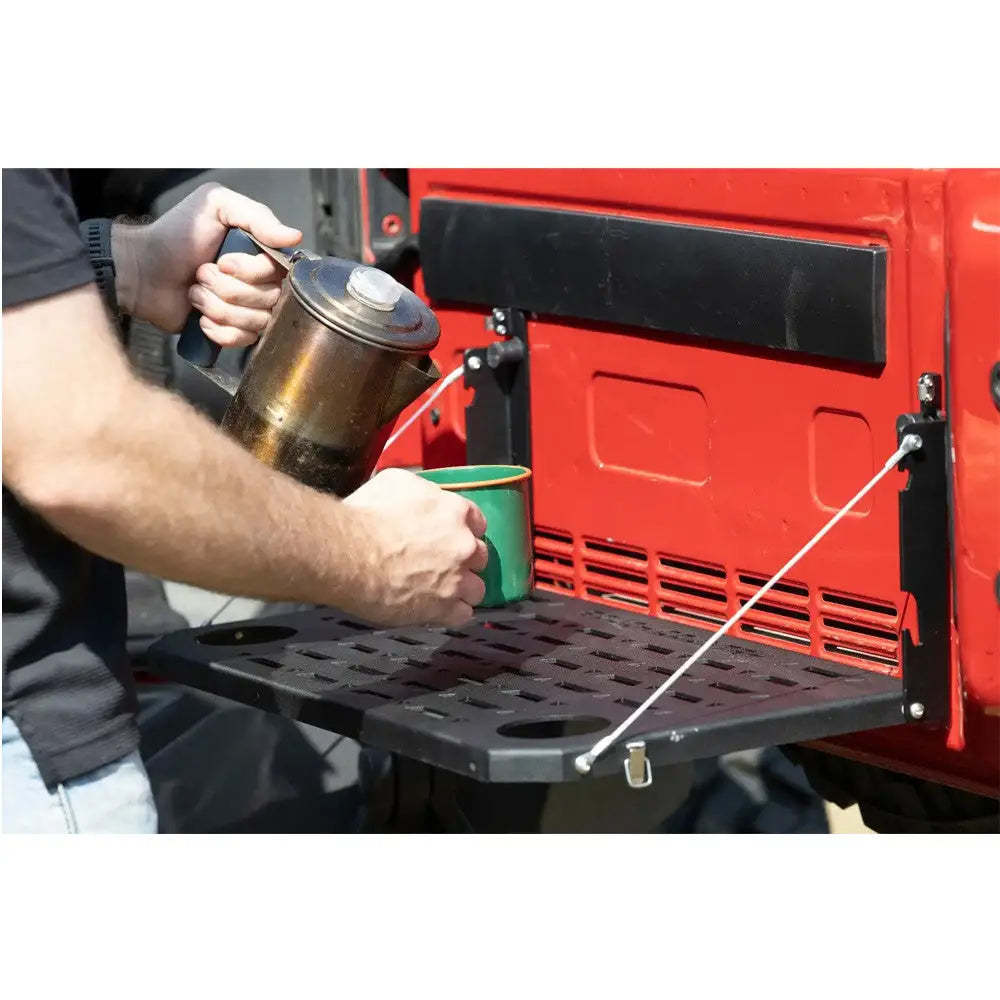 Sammenleggbar Bagasjebord Montert på Bakluken Rough Country - Ford New Bronco 2 d 21-