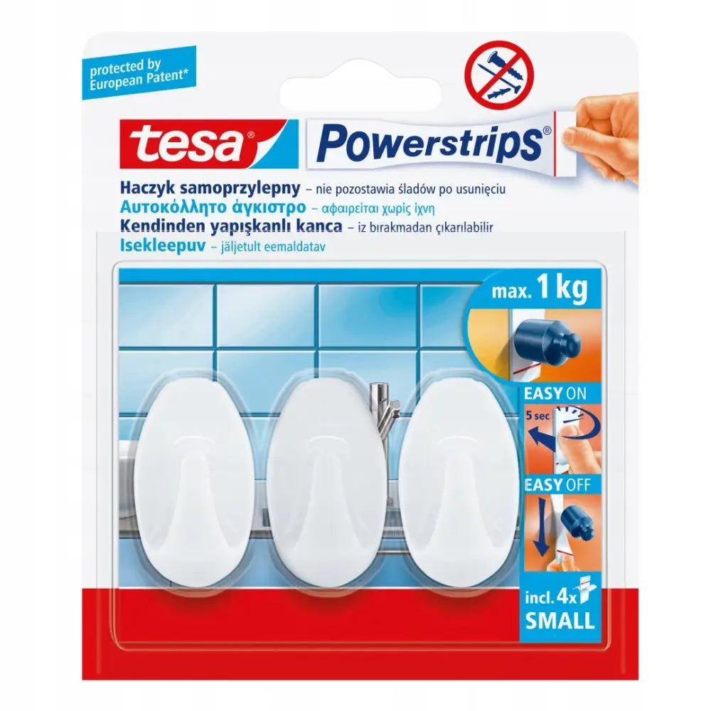Selvklebende Powerstrips Kroker 3 Stk Ovale Små