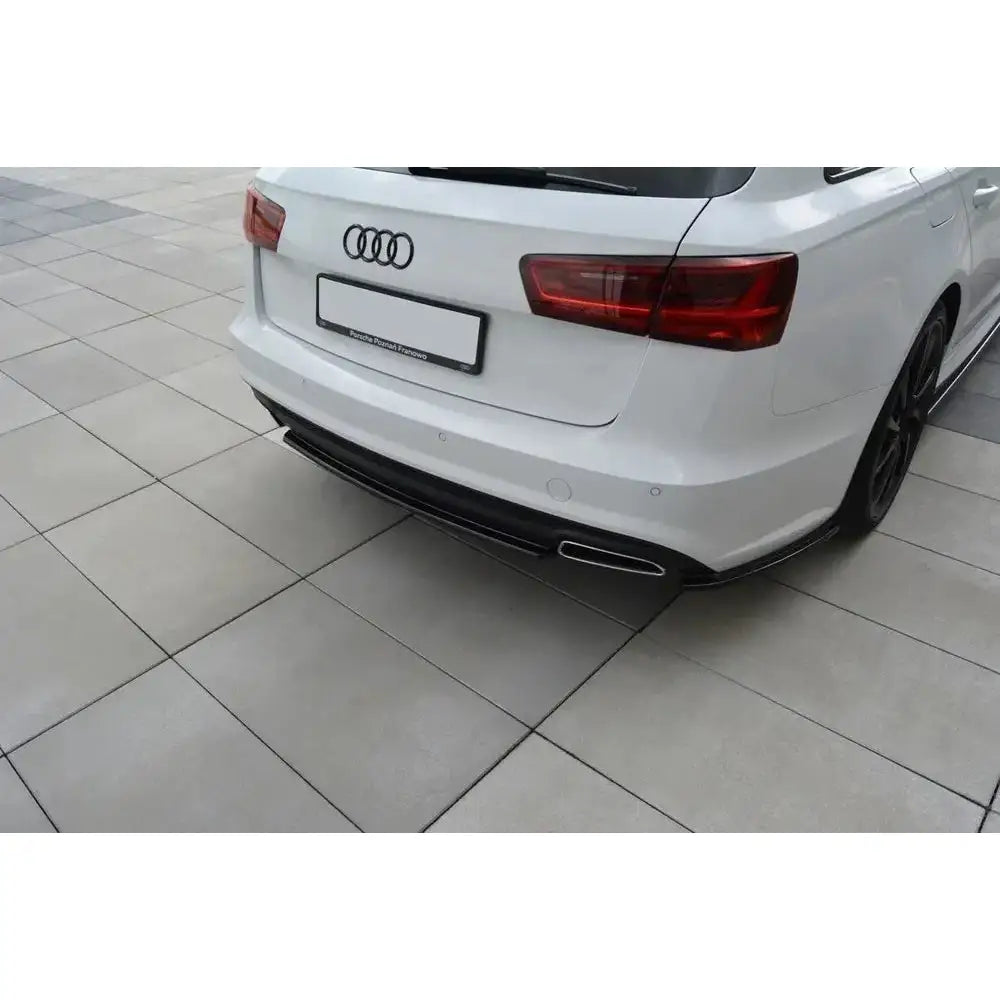 Sentersplitter bak Audi A6 C7 Avant S-line Facelift