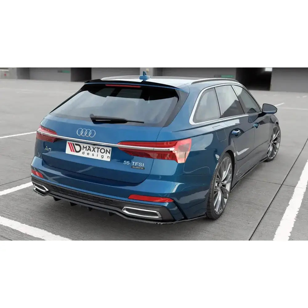 Sentersplitter bak (med Vertikale Finner) Audi A6 S-line Avant C8
