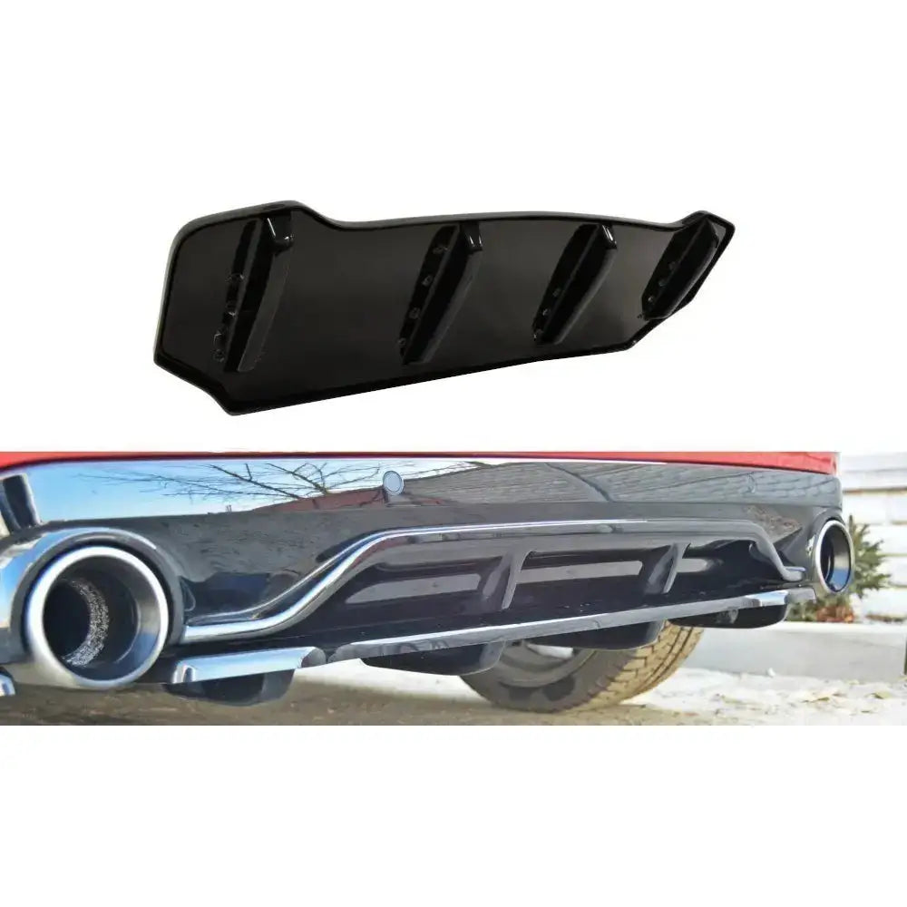 Sentersplitter bak Peugeot 308 Ii Gti (with Vertical Bars)