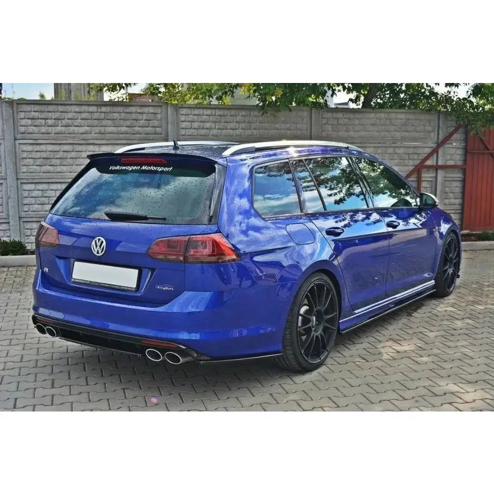 Sentersplitter bak Vw Golf Mk7 r Estate (without a Vertical Bar)