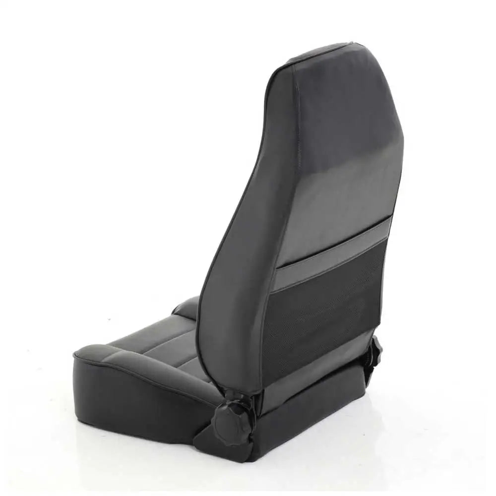Setetrekk i Svart Vinyl i Factory Style Passform for Jeep Wrangler Tj 97-06