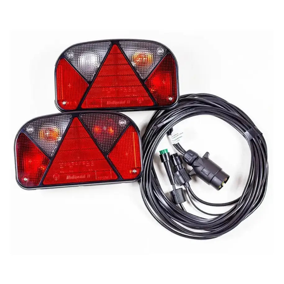 Aspöck Multipoint Ii Baklys med 5 m 7-pin Sele