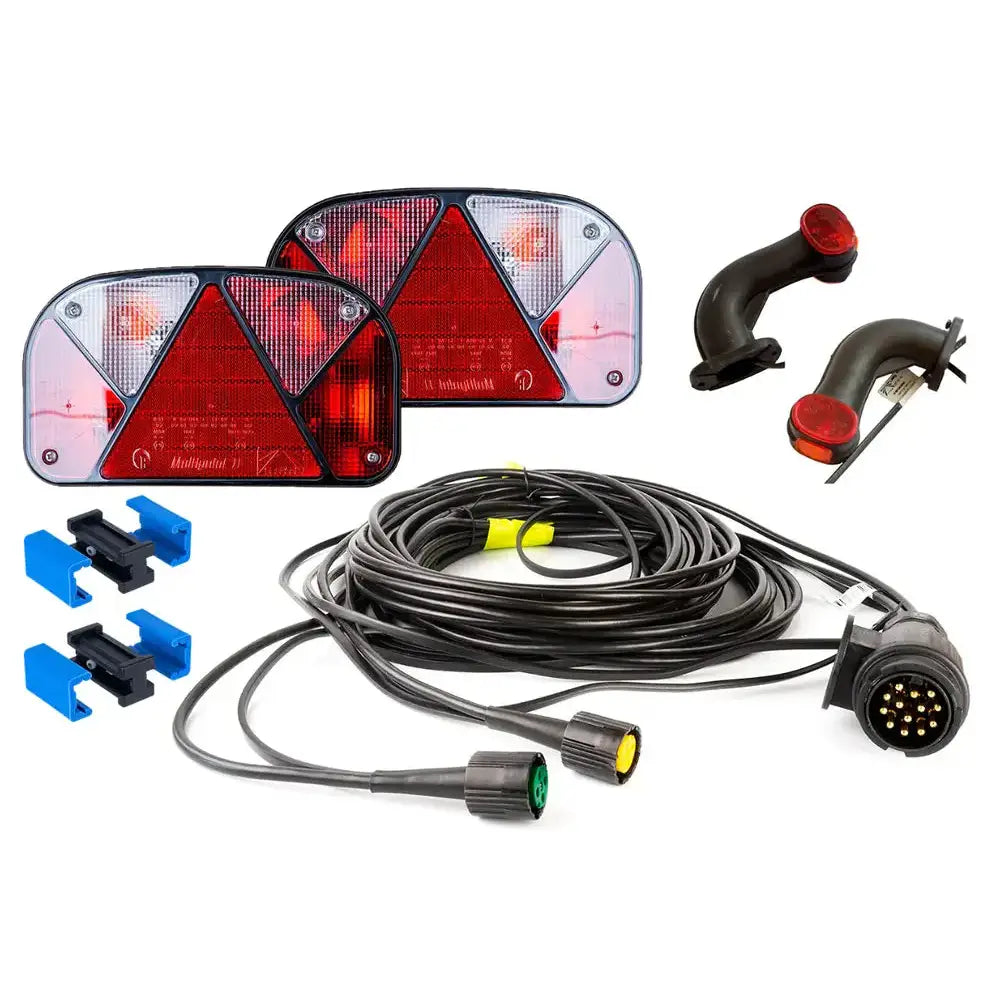 Aspöck Multipoint Ii Markeringslys bak Superpoint Ii Markeringslykter med 7 m 13-pins Sele