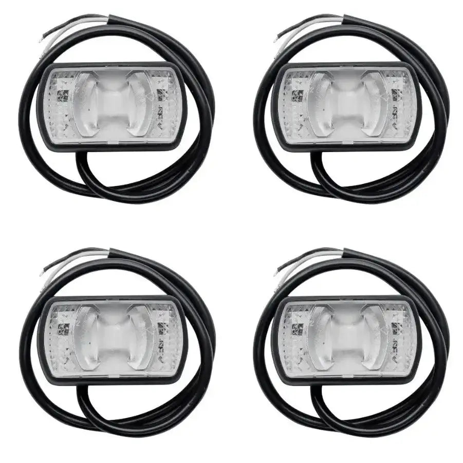 Sett med 4x Led Klaringslamper Horpol Ld 2227 Hvit