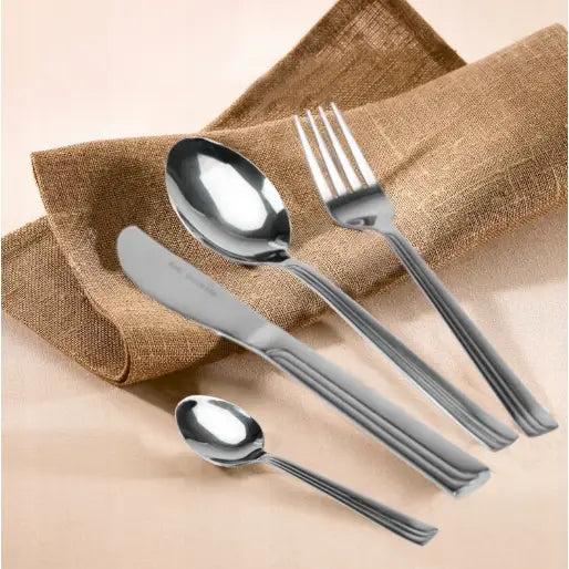 Sett med Bestikk i Rustfritt Stål 24 Deler for 6 Personer