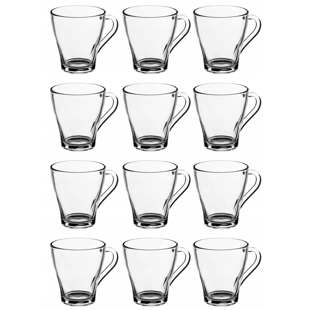 Sett med Hankglass 12x 250 Ml for Kaffe og Te