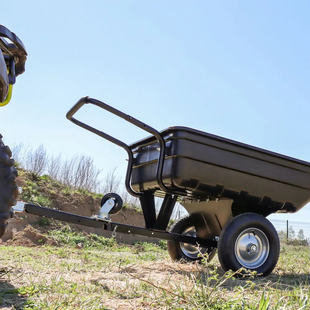 Shark Atv Henger Hage 150 Svart (inkludert Tilhengerfeste)