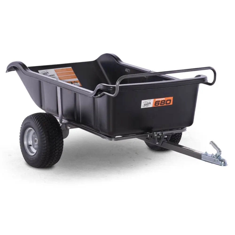 Shark Atv Henger Hage 680 Svart 2 Hjul