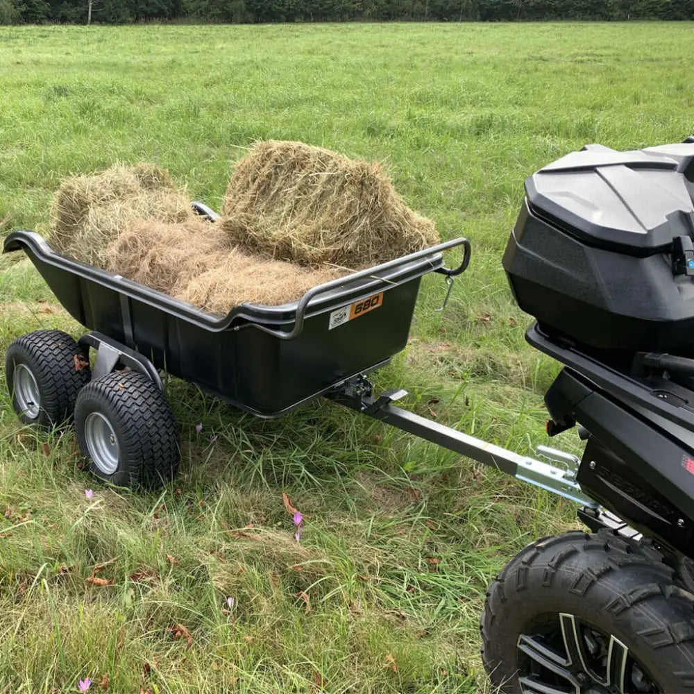 Shark Atv Henger Hage 680 Svart 4 Hjul
