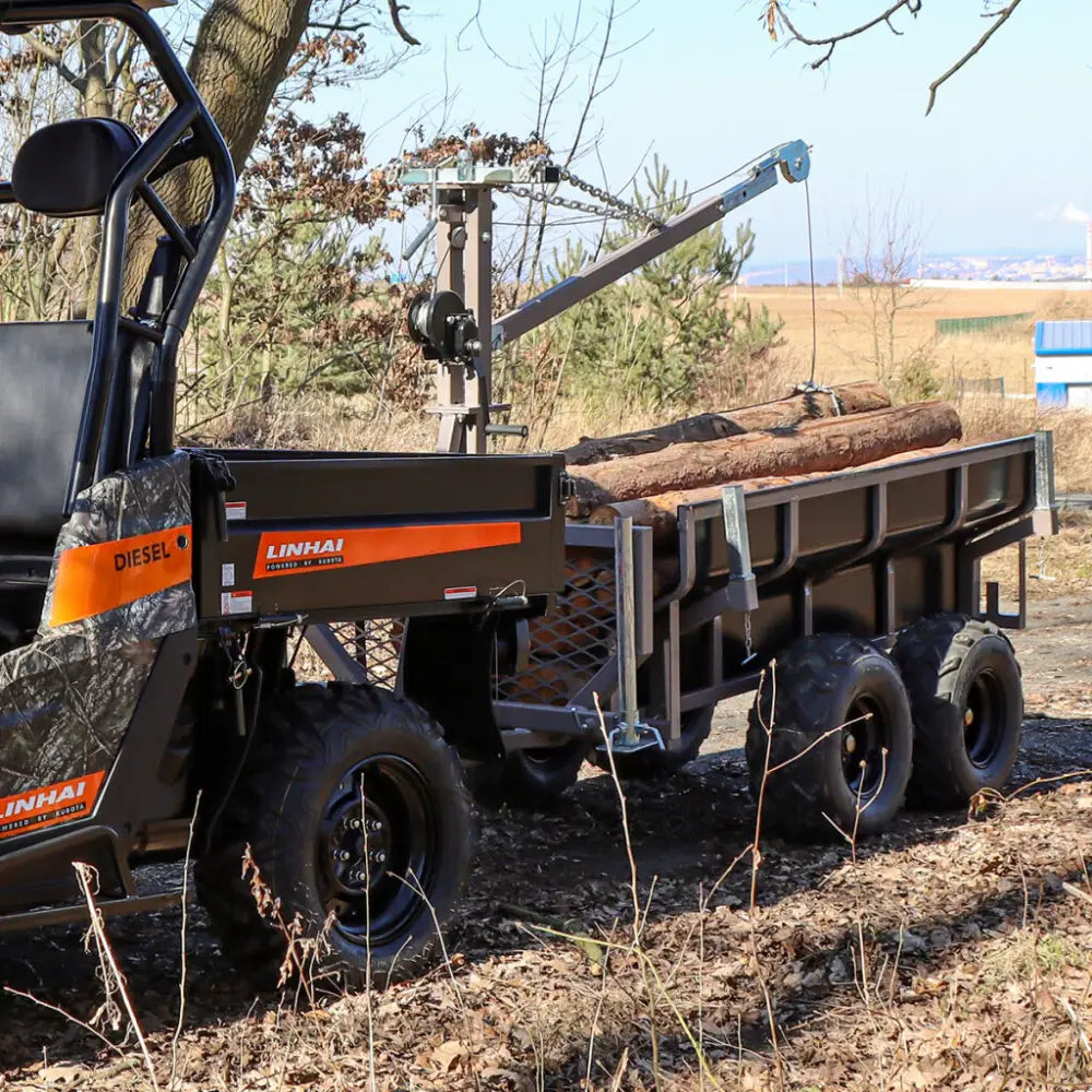 Shark Atv Henger Tre 1500 Svart