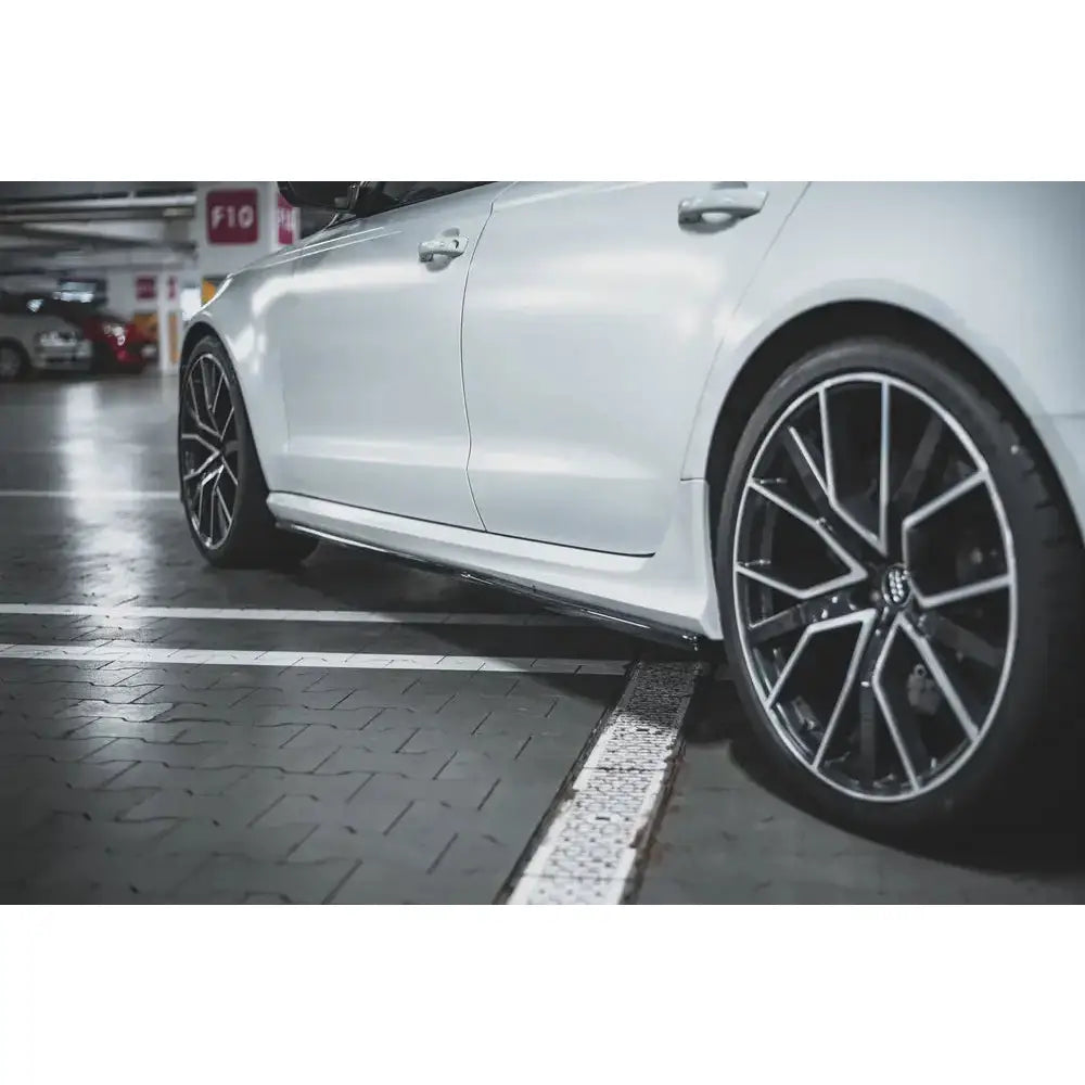 Side Skirts Diffusers V.2 Audi Rs6 C7