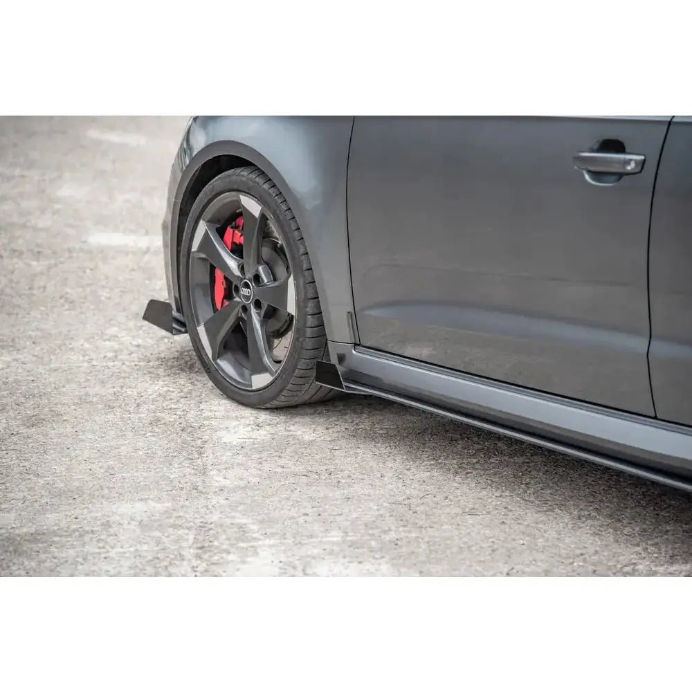 Sideskjørt Diffusere Racing + Flaps Audi Rs3 8v Sportback
