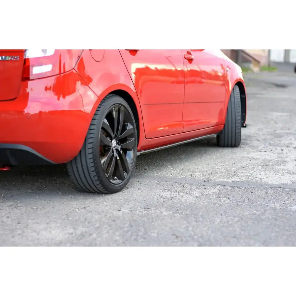 Sideskjørt Diffusers Skoda Fabia Mk2 Rs