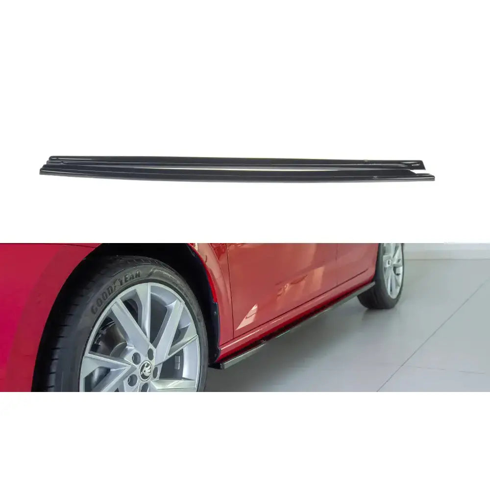 Sideskjørt Diffusers Skoda Scala