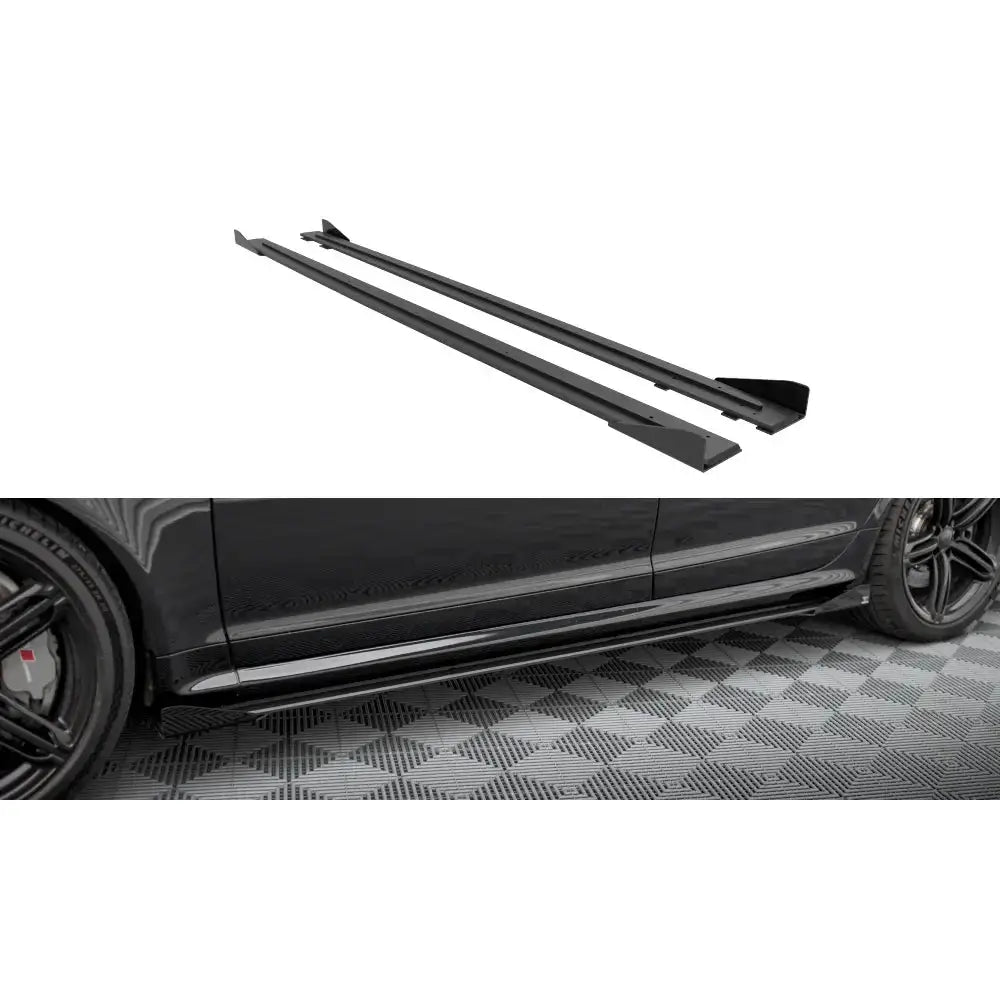 Sideskjørt Street Pro + Flaps Audi Rs6 Avant C6