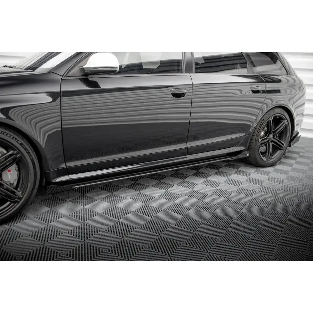 Sideskjørt Street Pro + Flaps Audi Rs6 Avant C6