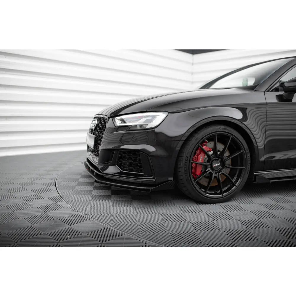 Sideskjørt Street Pro V1 + Flaps Audi Rs3 Sedan 8v Facelift