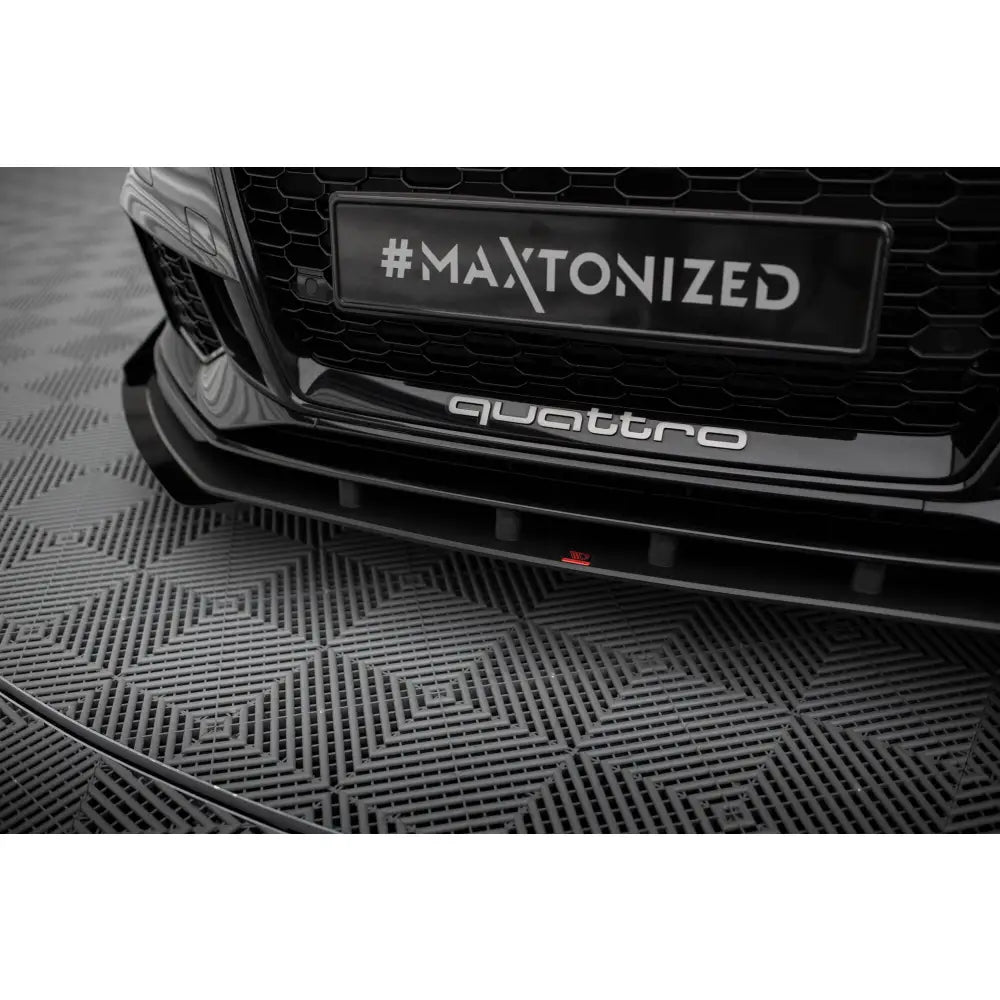 Sideskjørt Street Pro V1 + Flaps Audi Rs3 Sedan 8v Facelift