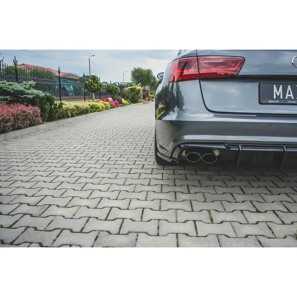 Sidesplittere bak Audi S6 / A6 S-line C7 Fl