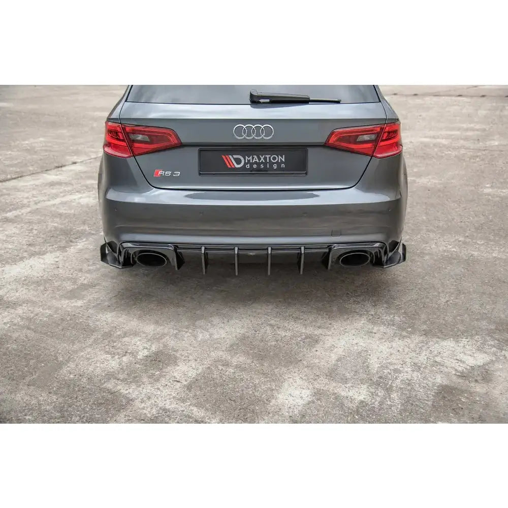 Sidesplittere bak Racing + Flaps Audi Rs3 8v Sportback