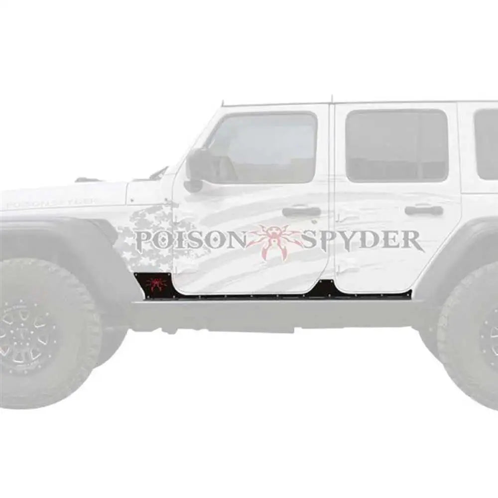 Sidestenge av Stål Poison Spyder - Jeep Wrangler Jl 4xe 21-
