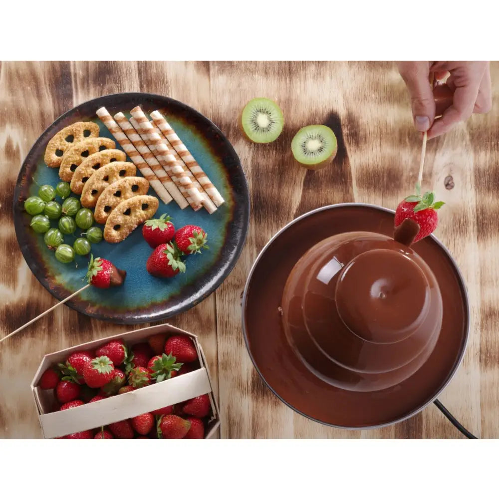 Sjokoladefontene Fondue 6 Nivåer Stål 300 w - Hendi 274163