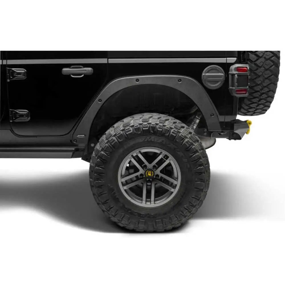 Skjermbreddere for Front- og Bakskjermer fra Bushwacker Trail Armor - Jeep Wrangler Jl 2 d 18-