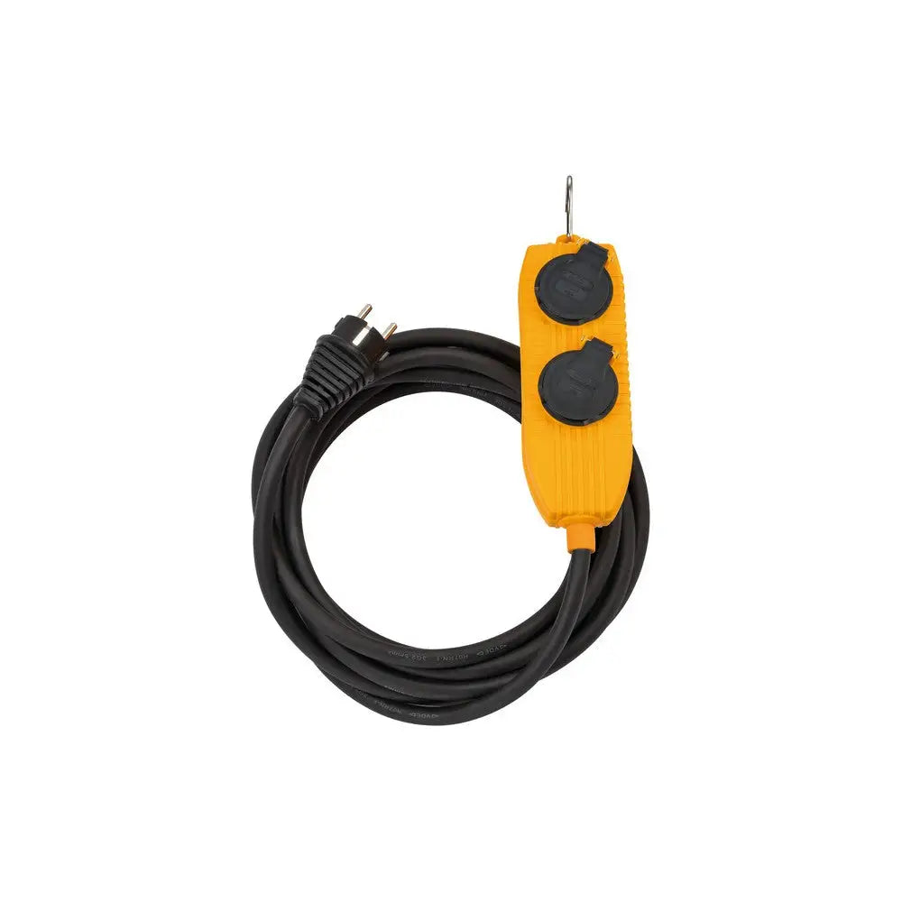 Skjøteledning Powerblock Ip54 Egnet for Byggeplasser 10m Svart H07rn-f 3g2,5mm²