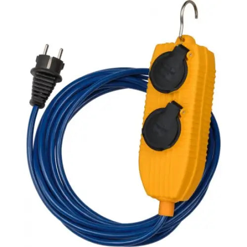 Skjøteledning Powerblock Ip54 Egnet for Byggeplasser 5m Blå At-n05v3v3-f 3g1,5mm²
