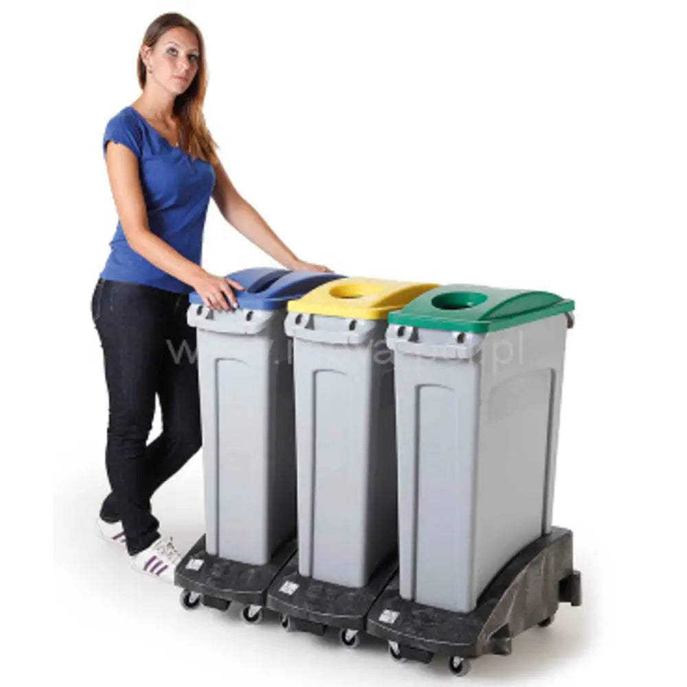 Slim Jim 60,5 l Avfallsbeholder for Selektivt Avfallssamlingsmodul fra Rubbermaid