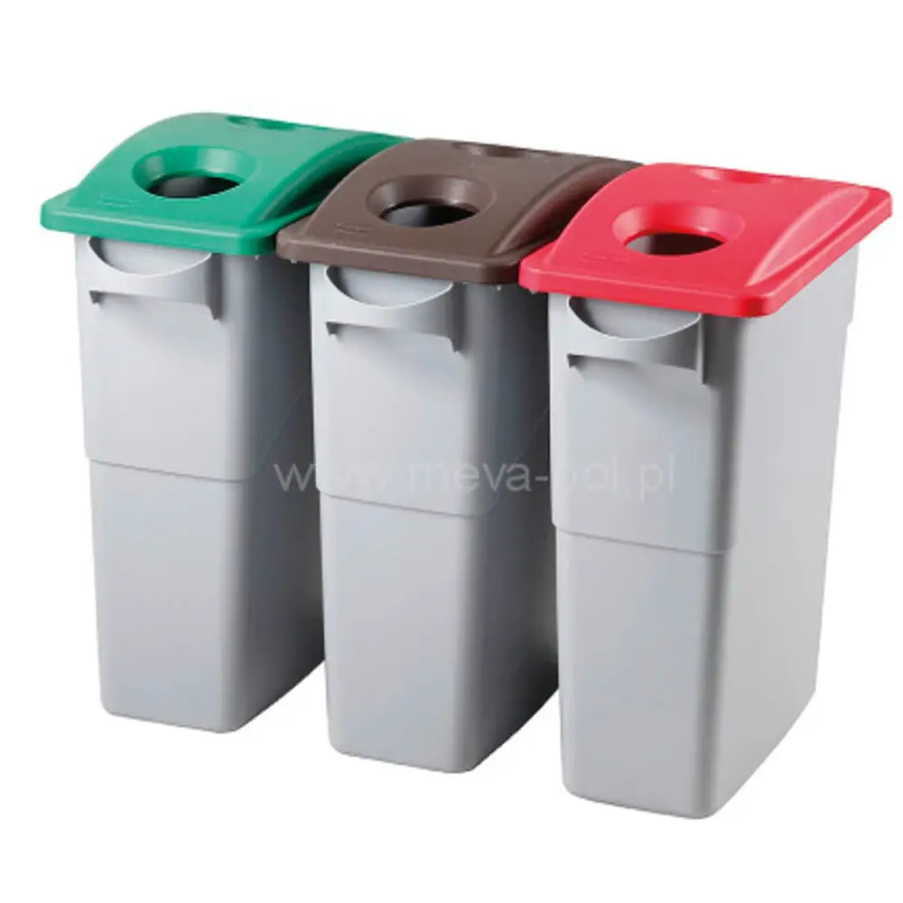 Slim Jim 60,5 l Avfallsbeholder for Selektivt Avfallssamlingsmodul fra Rubbermaid