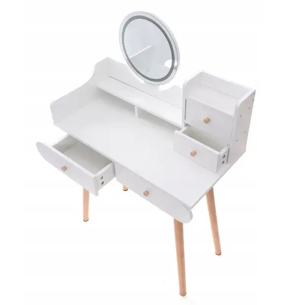 Sminkebord med Led-speil Scandi 05 Skandinavisk