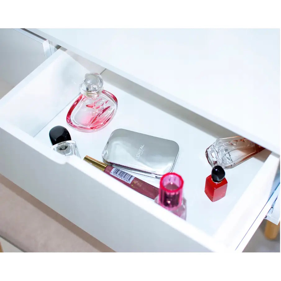 Sminkebord med Led-speil Skandinavisk Stil